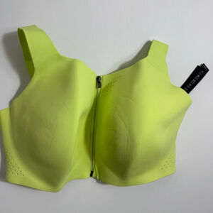 Women's VSX Neon Yellow High Support Front-Close Sports Bra 38G